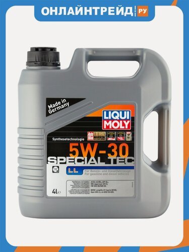 Изображение товара Моторное масло Liqui Moly Special Tec LL 5W-30 HC-синтетическое 4 л