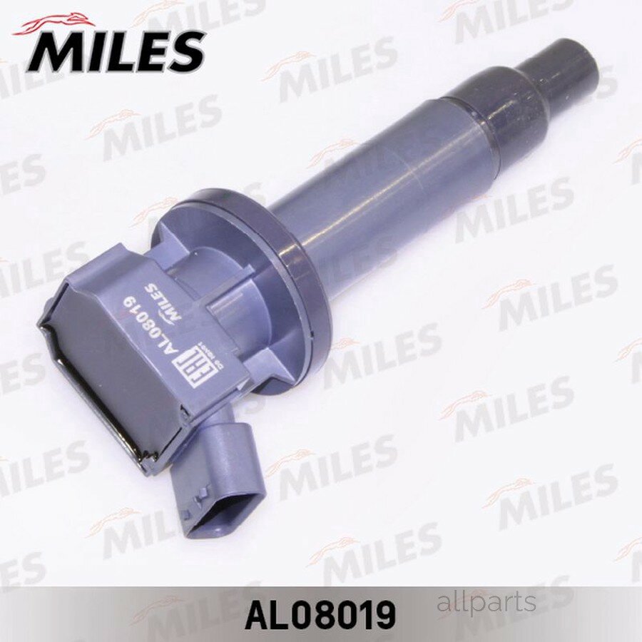 MILES AL08019 Катушка зажигания TOYOTA AVENSIS/VERSO 1.6/1.8/YARIS 1.0/PEUGEOT