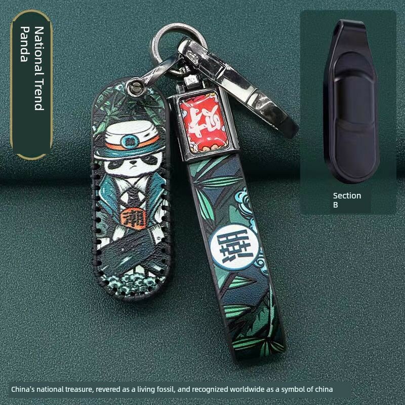 Чехол для ключа Shengshi под модели 368e/310m150D/350D/350E/R — Стиль B Тема панды