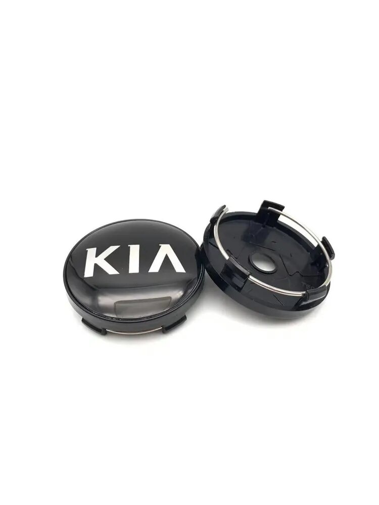 Колпачки для дисков KIA, диаметр 60/57/9 мм, комплект 4 шт. На диск Киа влезут.