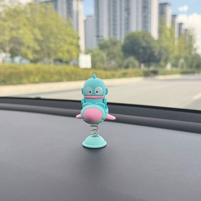 Качалка Owly для салона автомобиля с наклейкой - 3D пластиковая игрушка для приборной панели