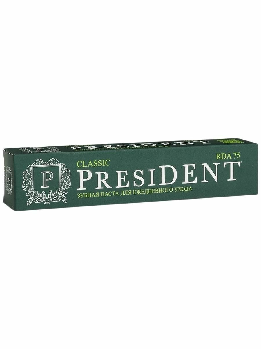 Паста зубная President PROFI Classic (RDA 75) 50 мл