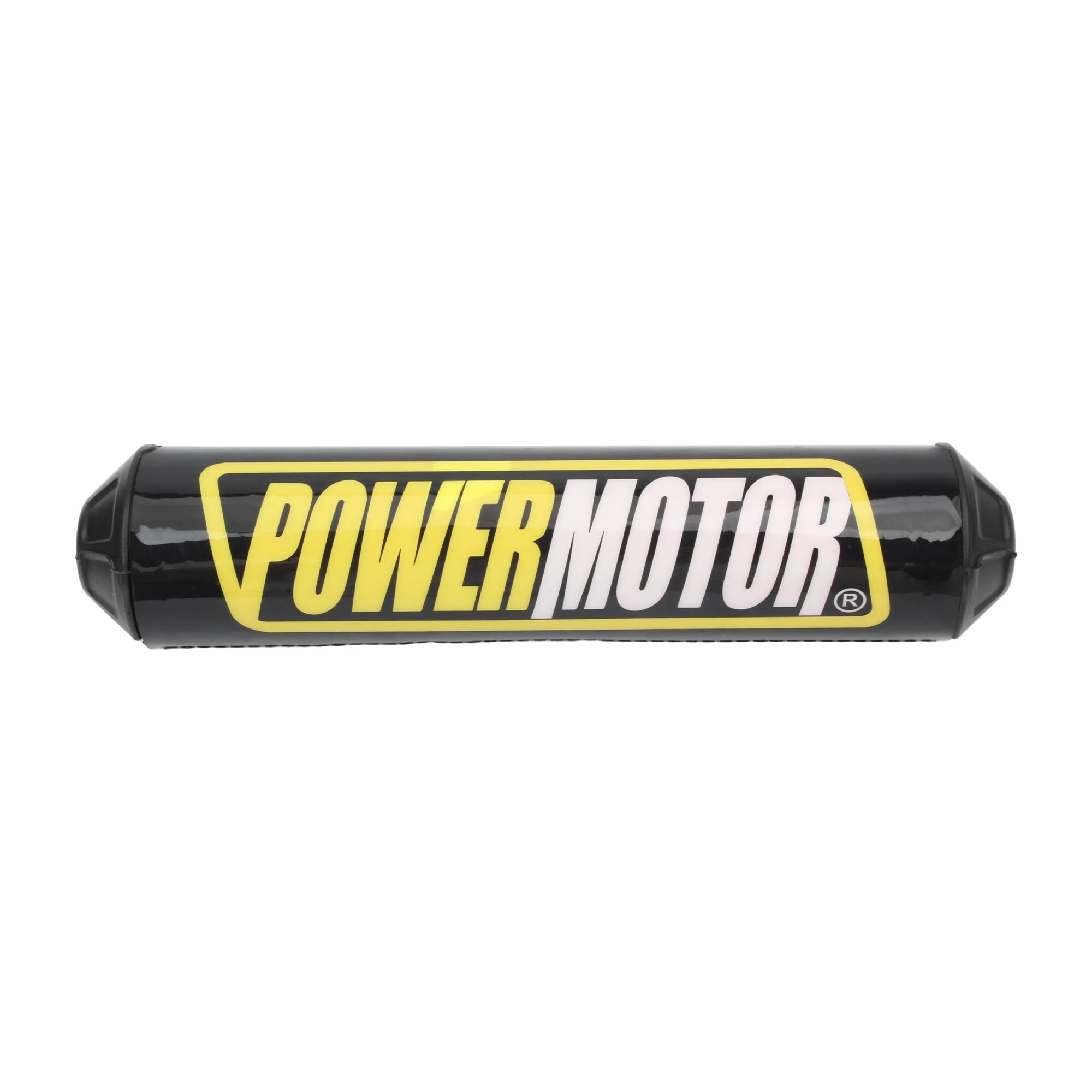 Защита руля PowerMotor круглая, желто-черная, 25 см