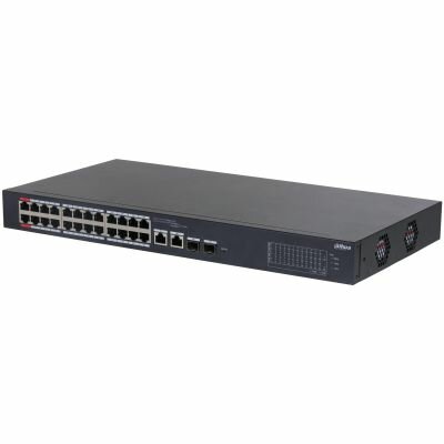 Dahua DH-CS4228-24GT-375 24-портовый гигабитный PoE коммутатор с функцией облачного управления