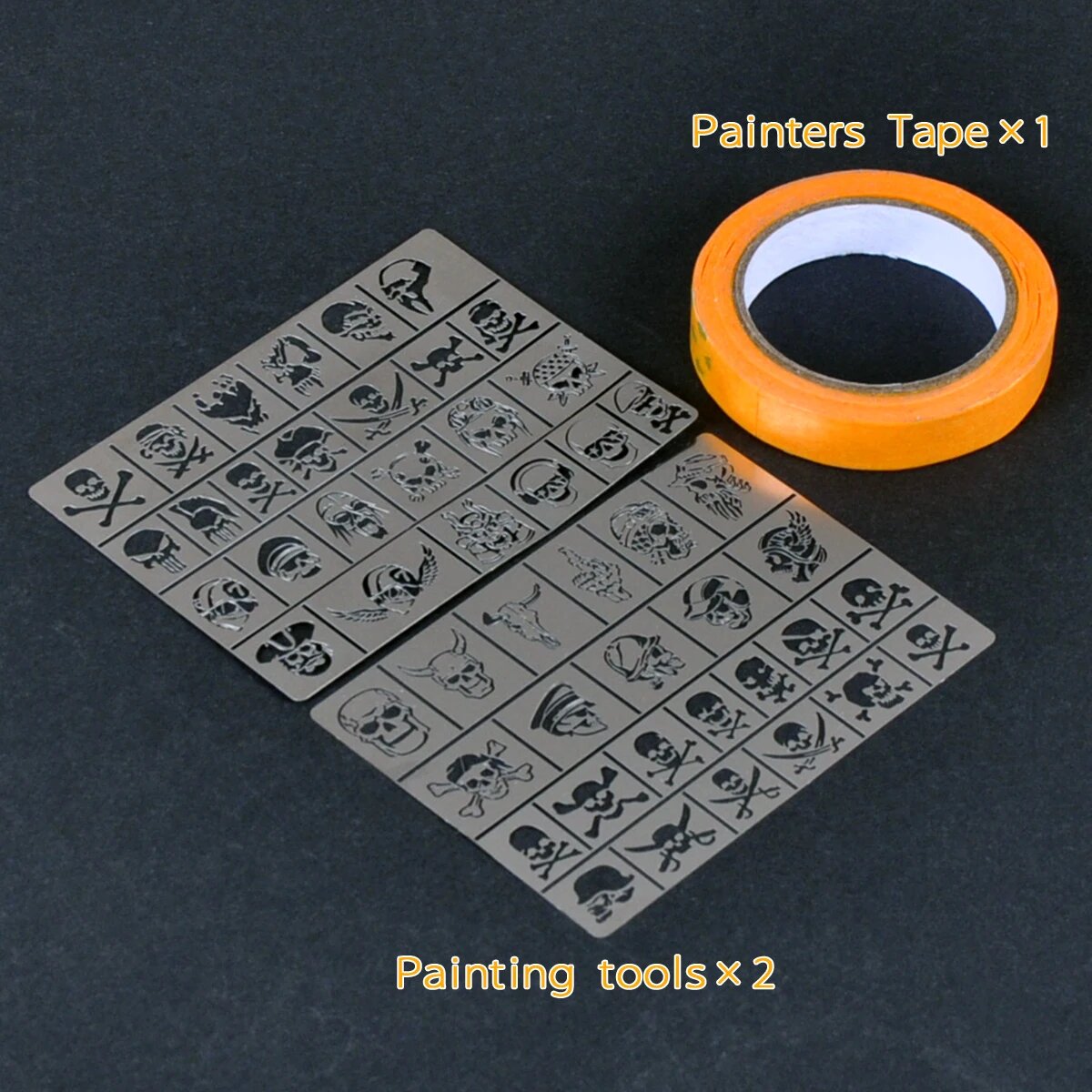 Металлические трафареты для аэрографии CorMake GJ3030A+ AB kit set