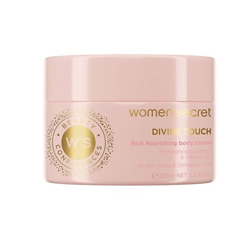 WOMEN'SECRET Крем для тела увлажняющий Divine Touch, 250 мл