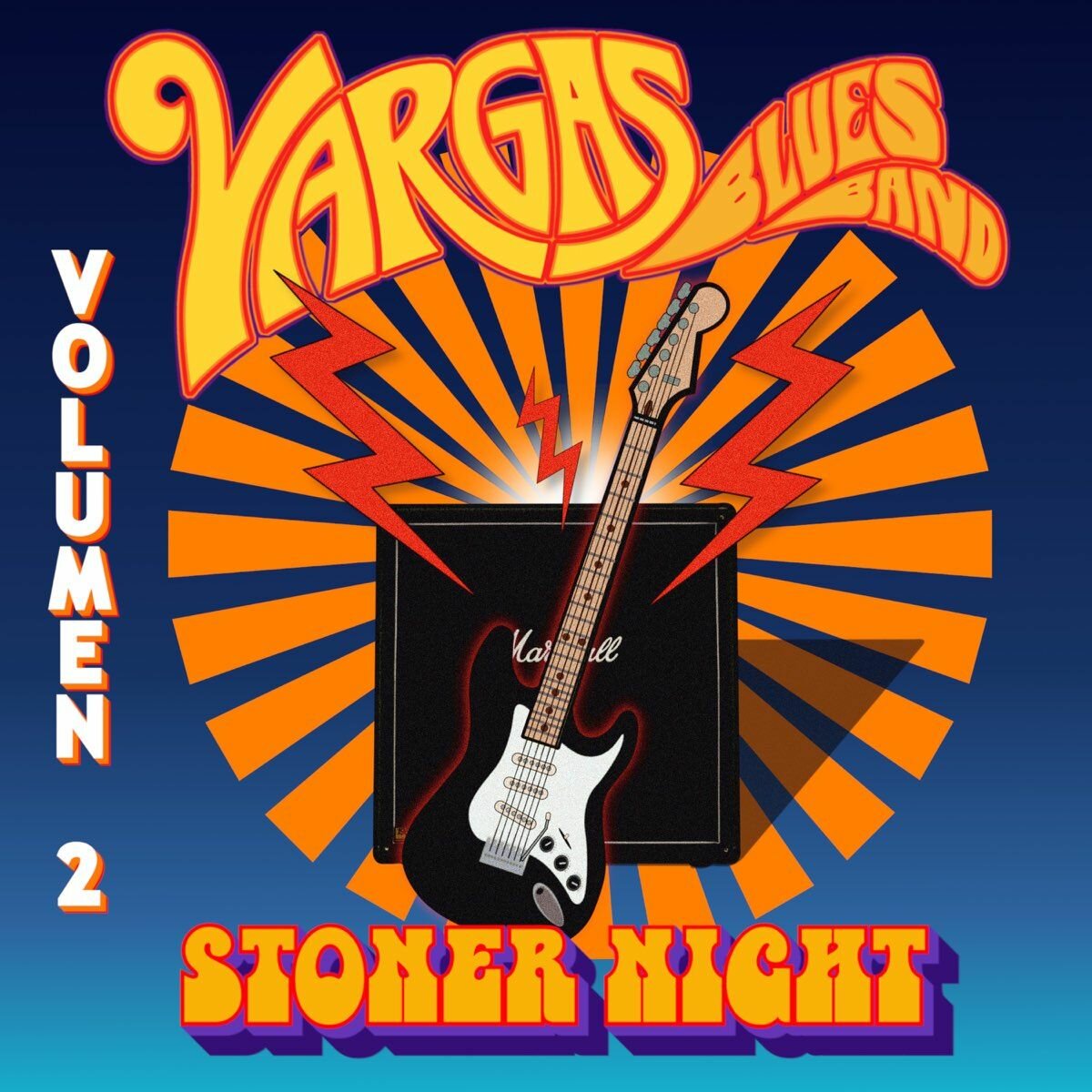 Vargas Blues Band: "Stoner Night Vol. II", блюз - рок (2023, CD - диск)