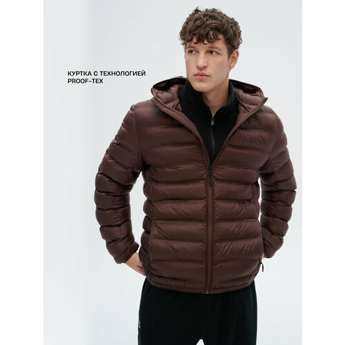 фото Куртка спортивная rank proof-tex jacket, размер l, коричневый