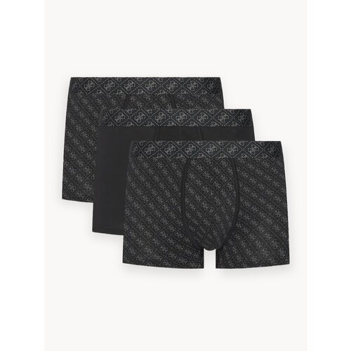 фото Трусы guess, комплект из 3 шт., размер l, черный