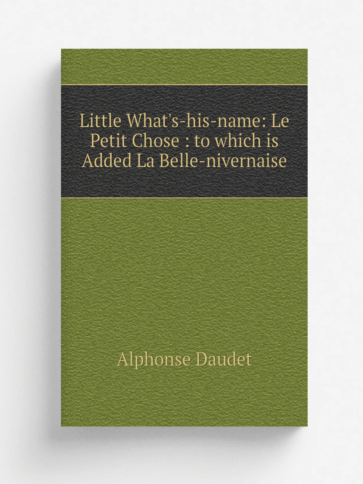 Little What's-his-name: Le Petit Chose : to which is Added La Belle-nivernaise | Alphonse Daudet | 1899 | Little, Brown | Репринт