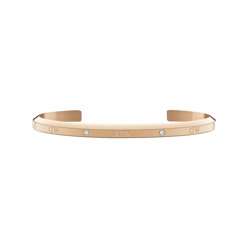 фото Жесткий браслет daniel wellington, 1 шт., размер 15.5 см, размер s, диаметр 15.5 см, золотистый