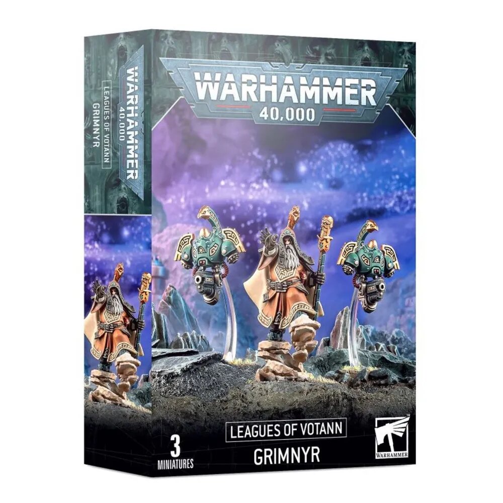 Warhammer 40k Leagues of Votann Grimnyr - Набор из 3 миниатюр