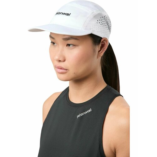 фото Бейсболка nnormal race cap для мужчин, размер onesize, белый