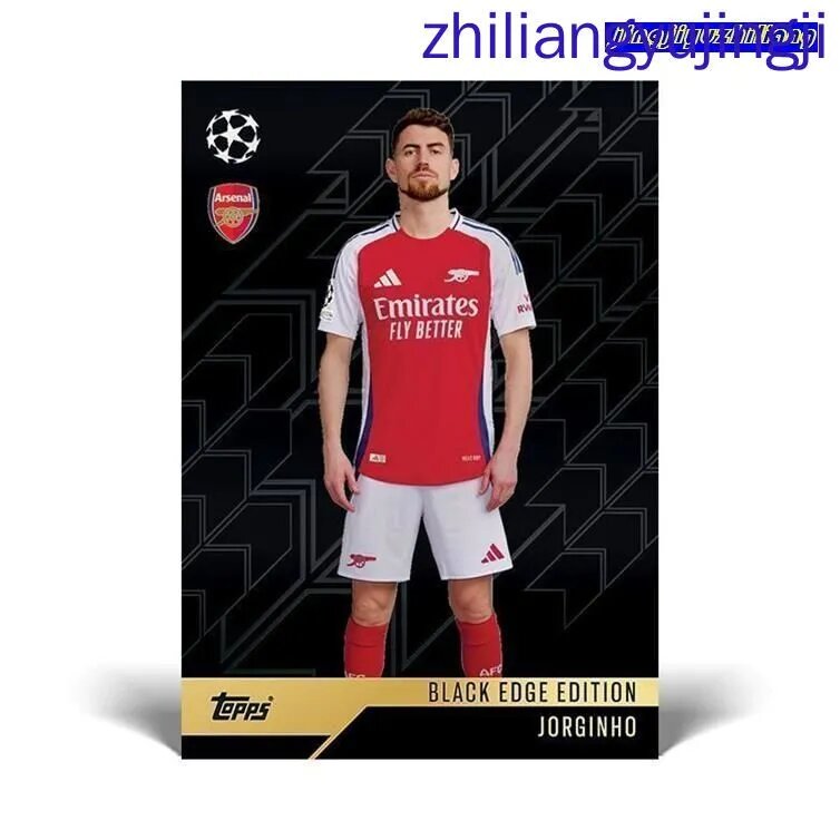 Футбольная карточка коллекционная, Topps Match Attax, карточка футбольной звезды Лиги чемпионов УЕФА, зеленый цвет, 6.5x8.85 см, для коллекционирования и обмена