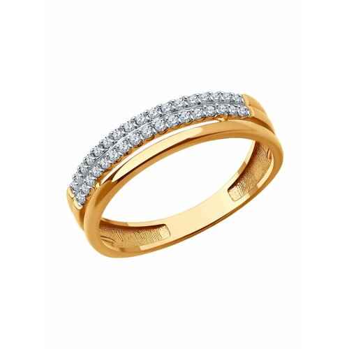 фото Кольцо diamant, размер 19