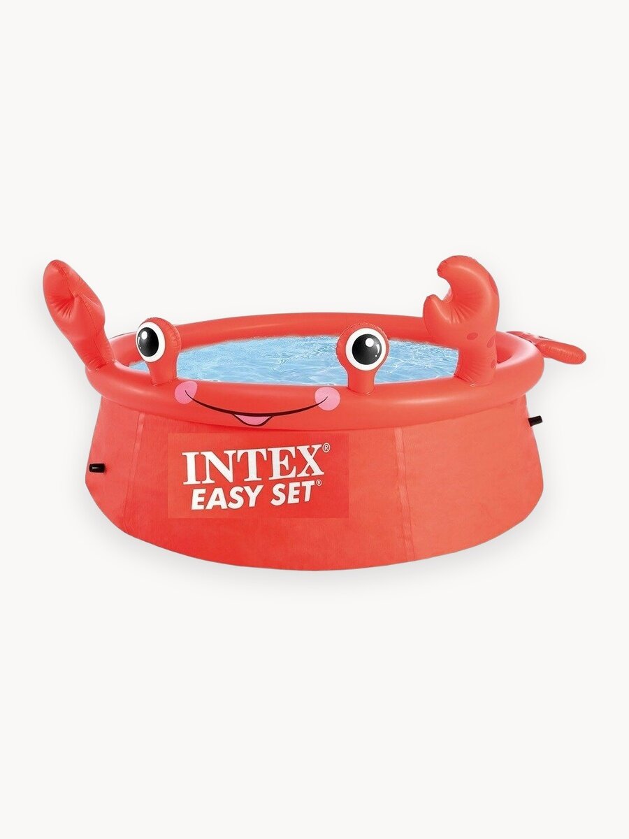 Бассейн надувной Intex Easy Set Весёлый краб 183х51см 26100