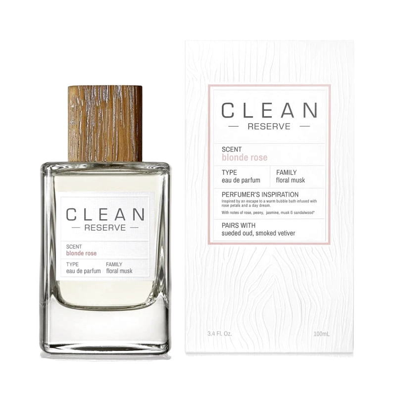 Парфюм Clean Blonde Rose 100 мл для мужчин и женщин / Клин Блонд Роуз парфюмерная вода унисекс