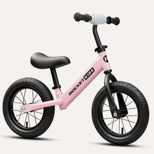 Изображение товара Беговел 12" Rocket R0043NEW-PK, колеса надувные, цвет розовый