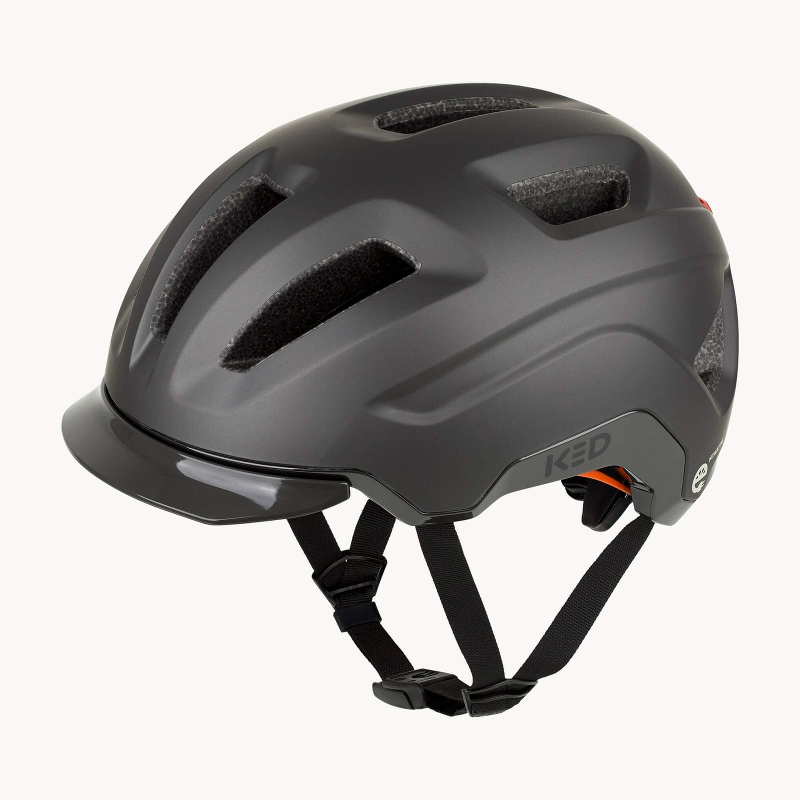 DECATHLON шлем защитный ked e-bike pedalon, черный, 59-63 см