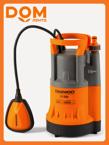 Изображение товара Насос погружной Daewoo DHP 3500, колодезный, мощность 750 Вт