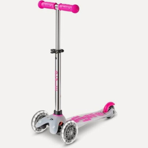 Изображение товара Самокат Micro Mini Deluxe Flux LED Neon Pink (Неоновый розовый)