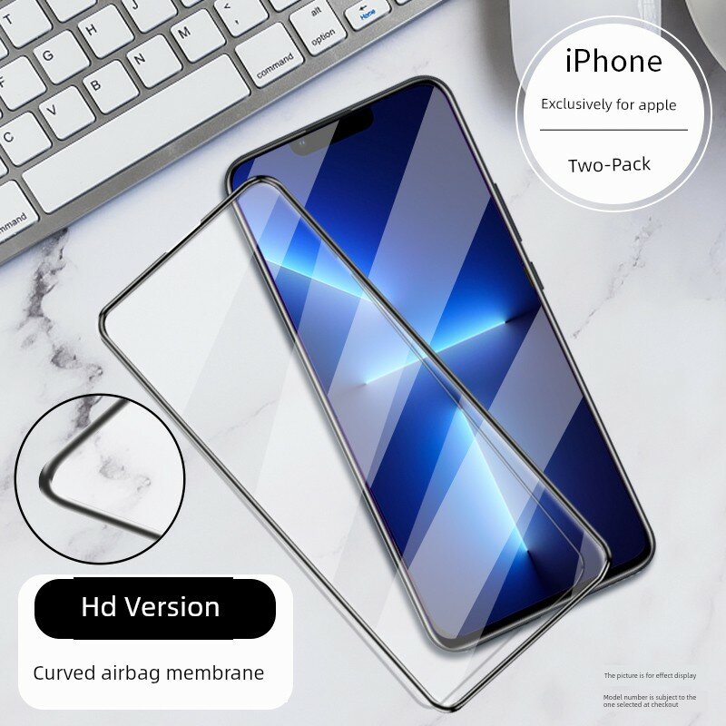 IPhone 12 Pro Высококачественная анти-разбитая экранная пленка с технологией воздушной подушки, 2 шт. упаковка,