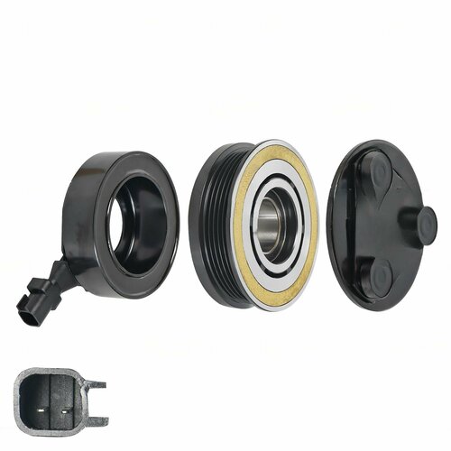 фото Муфта компрессора кондиционера ford focus ii (05 ) 1.4i/1.6i эл. магн. (luzar)