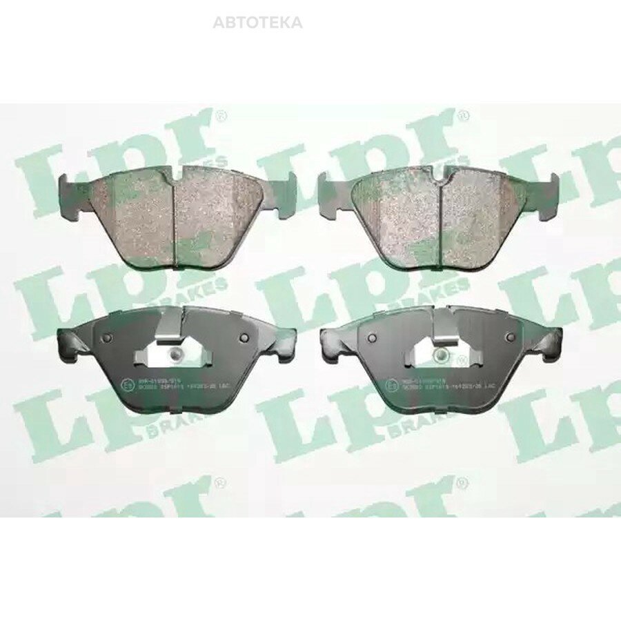 Колодки тормозные BMW 5 F10/F11 3.0 10-/7 F01-04 3.0 08- передние LPR 05P1619