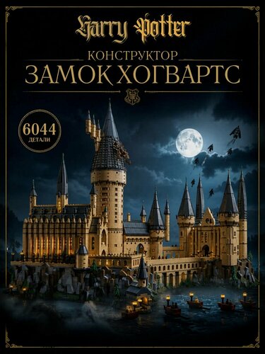 Изображение товара Конструктор Гарри Поттер: Замок Хогвартса, 6020 дет. 6069 / 71043
