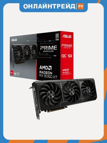Изображение товара Видеокарта Asus Radeon RX 9060 XT PRIME OC 16G