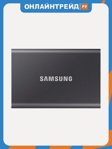 Изображение товара Внешний SSD диск Samsung 1.8" T7 1.0 Tb USB 3.2 Type-C Titanium MU-PC1T0T/WW