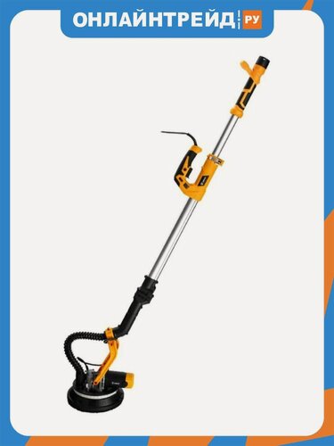 Изображение товара Эксцентриковая шлифмашина Deko DKG1050, сетевая, 1050Вт, для стен и потолков