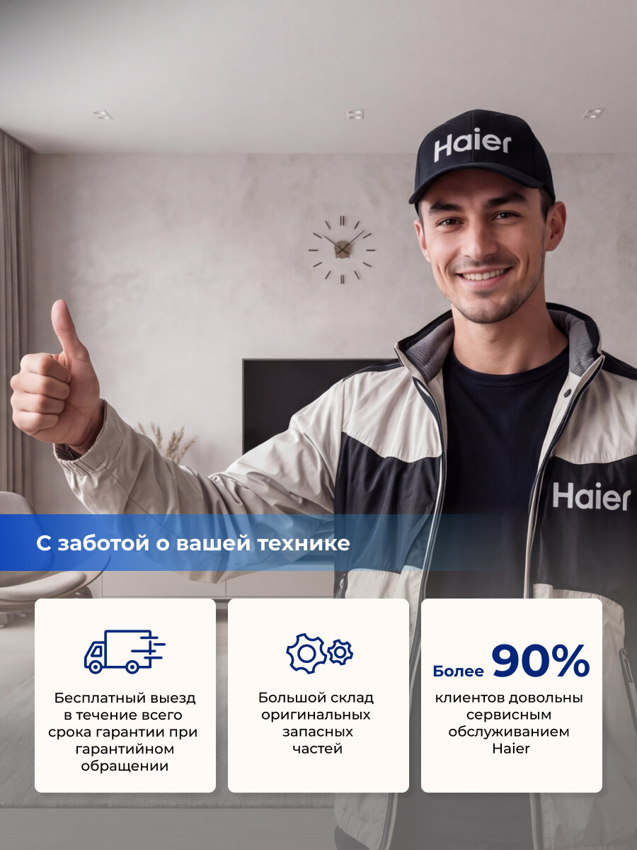 Телевизор Haier 32" 32H6GFG, FHD 1920 x 1080, Android TV, 60 Гц, 1\32 ГБ — фото 9
