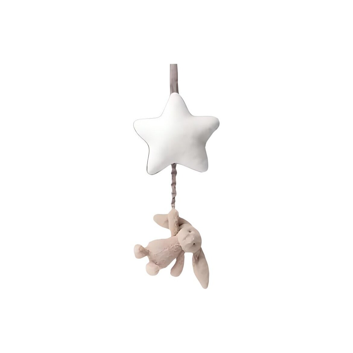 Плюшевая игрушка унисекс JELLYCAT Зайчик, коричнево-белый, 28 см