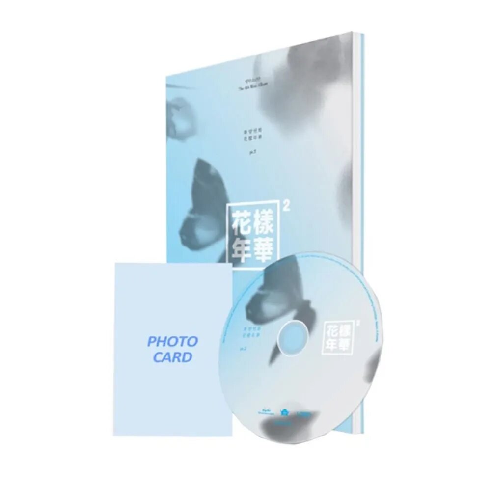 Альбом BTS - HYYH PT.2 (Ver. 1) / К-поп CD с фотобуком и фотокартой