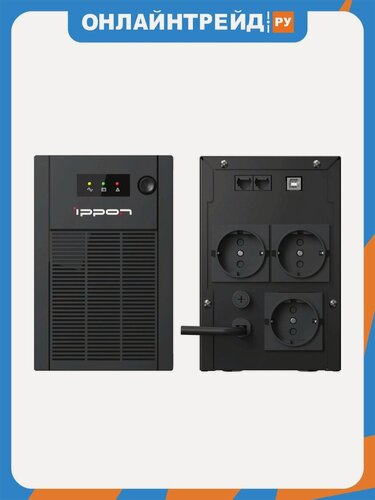 Изображение товара Источник бесперебойного питания Ippon Back Basic 1050S New Euro