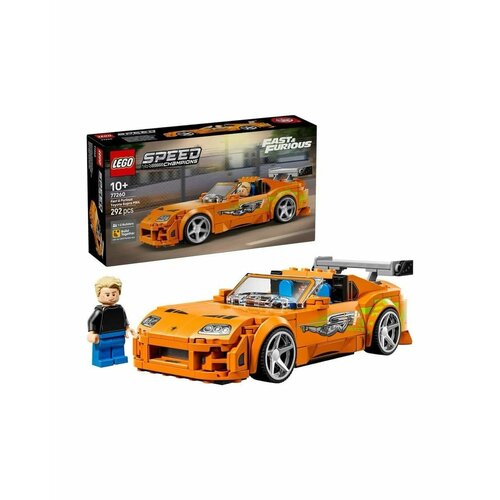 фото Конструктор lego speed champions форсаж: toyota supra mk4 77260, 292 детали, от 10 лет