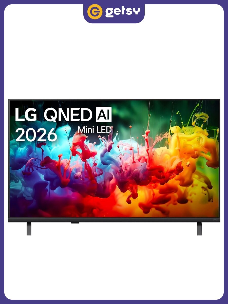 55' Телевизор LG 55QNED70B6C, QNED, 60Гц, Ultra HD, Wi-Fi, Bluetooth