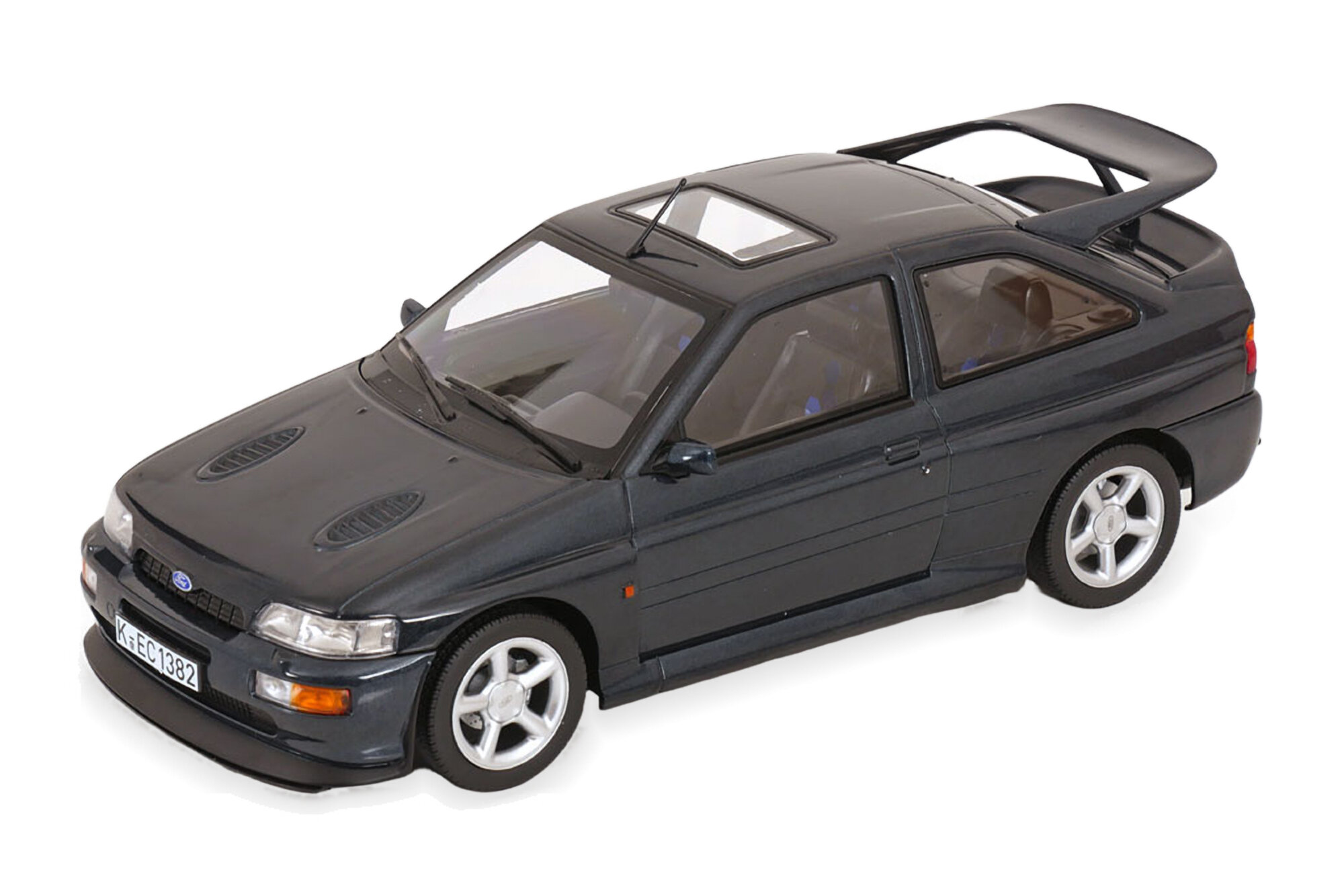 Модель коллекционная NOREV Ford escort cosworth 1992 darkgreen-metallic / форд эскорт косворт темно-зеленый металлик