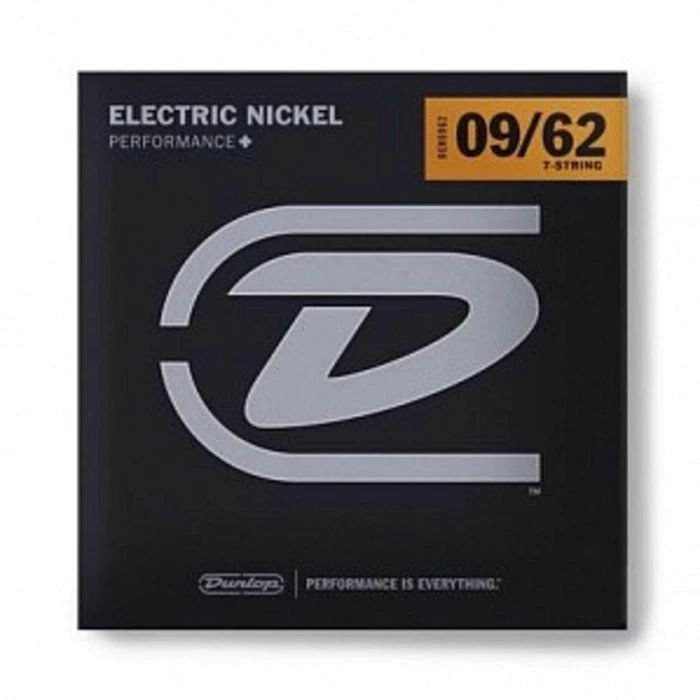 Dunlop DEN0962-7 Комплект струн для 7-струнной электрогитары 9-62