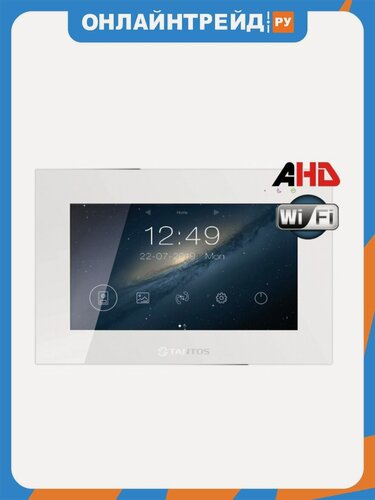 Изображение товара TANTOS Монитор видеодомофона Tantos Marilyn HD Wi-Fi IPS (white)