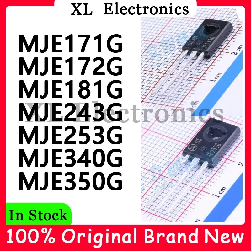 Набор транзисторов MJE171G MJE172G MJE181G MJE243G MJE253G MJE340G MJE350G (5 шт.) MJE253G