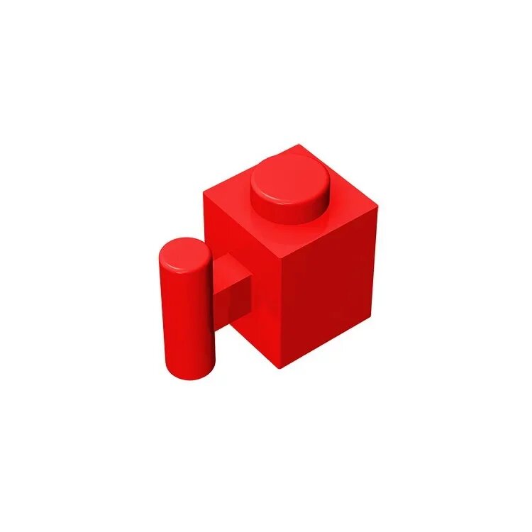 Gobricks BRICK 1X1 W. Рукоятка для Lego