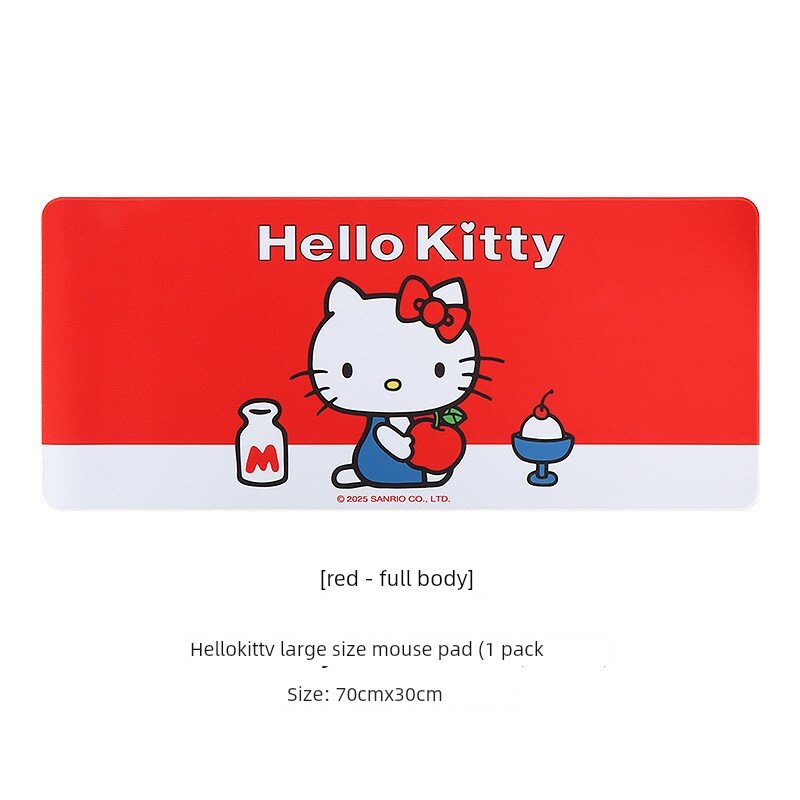 Известный бренд Miniso: большой коврик для мыши Hello Kitty для девочек, настольный коврик Hello Kitty, офисный,