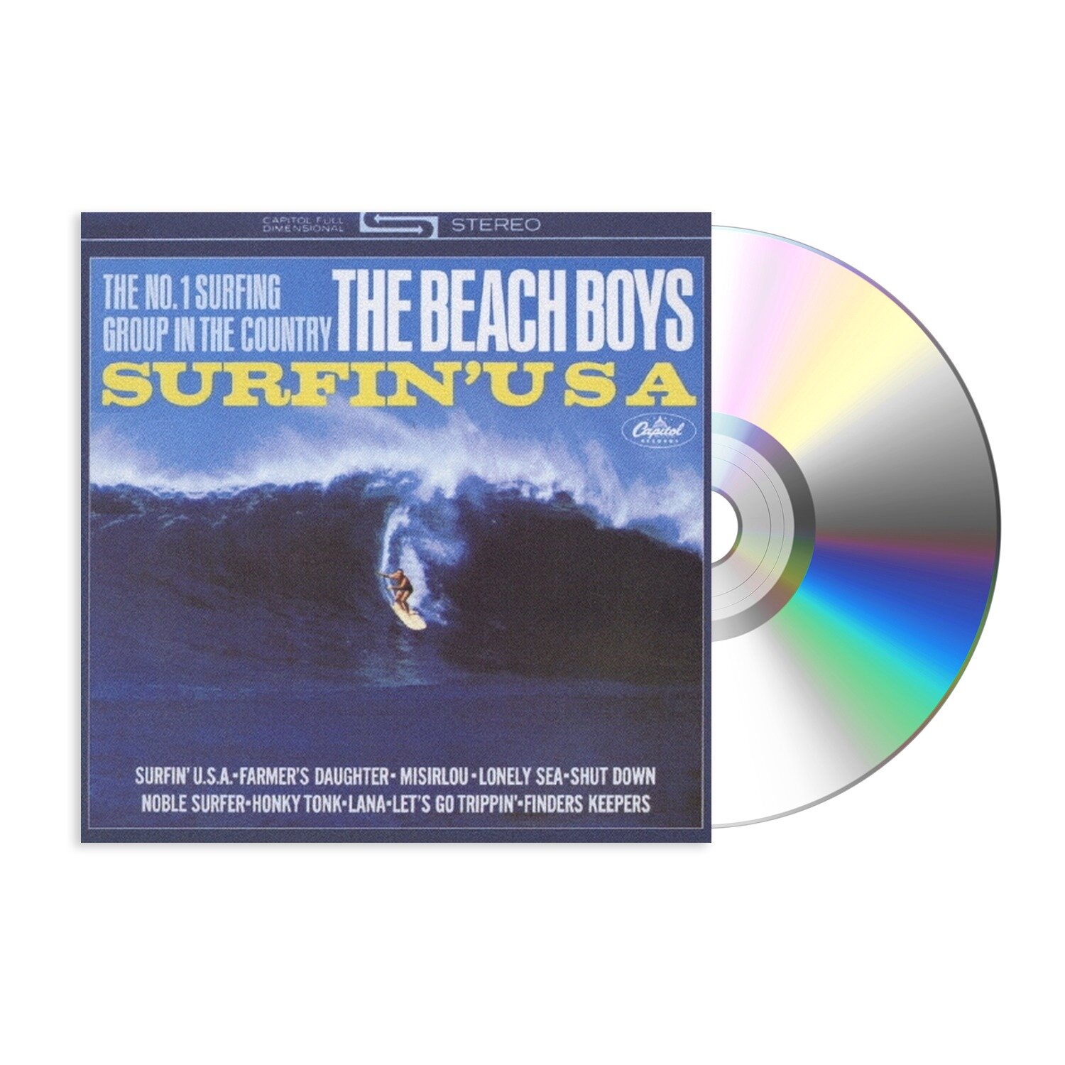 Музыка CD The Beach Boys - Surfin' USA (CD, HDCD, Album, 2016)