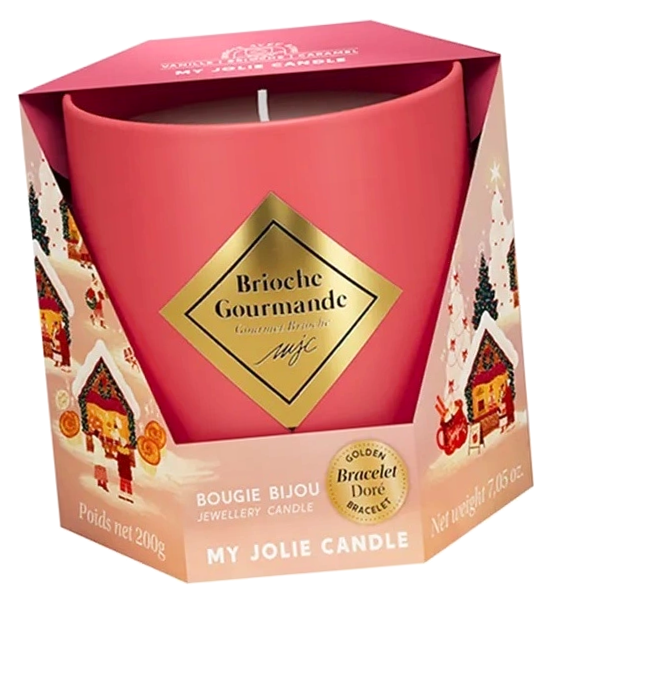 Свеча Май Джоли Кэндл Гурме Бриошь для помещений 180 гр - My Jolie Candle Gourmet Brioche парфюмированная