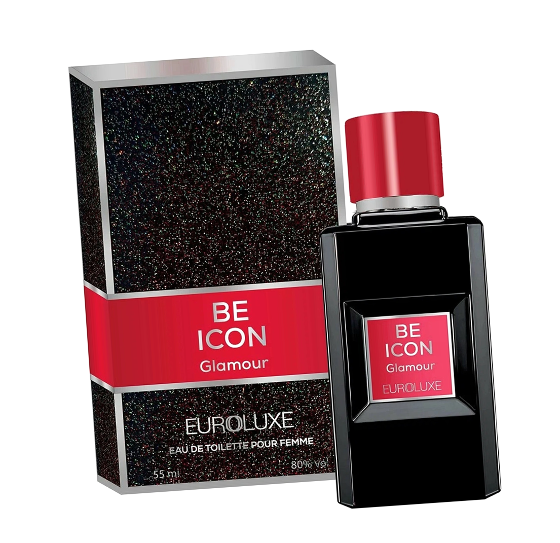 Туалетная вода Euroluxe Be Icon Glamour для женщин 55 мл / Евролюкс Гламур Би Айкон духи