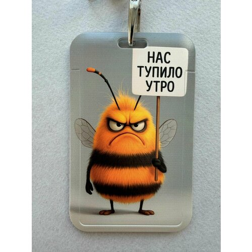 фото Бейдж для пропуска с рулеткой , чехол для пропуска с рулеткой