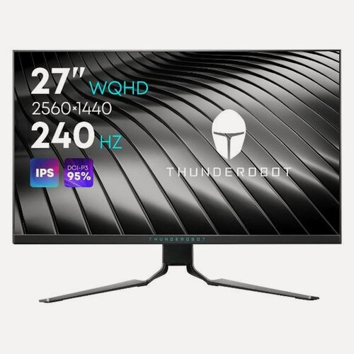 Изображение товара Монитор игровой Thunderobot 27"/IPS/2560x1440/240Гц/серебристый (JQ27F240L)