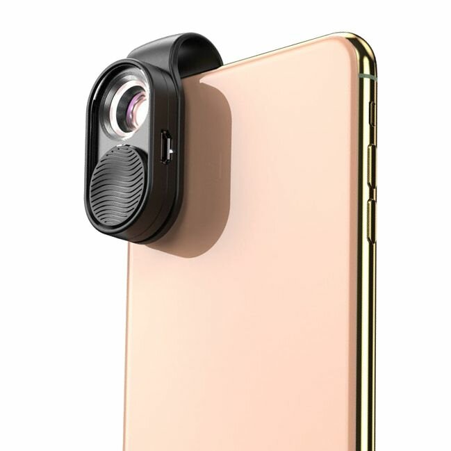 Объектив - микроскоп Apexel Mobile Microscope 100X для смартфона